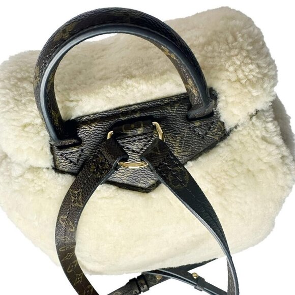 Louis Vuitton Monogram Shearling SKI Backpack - NWT